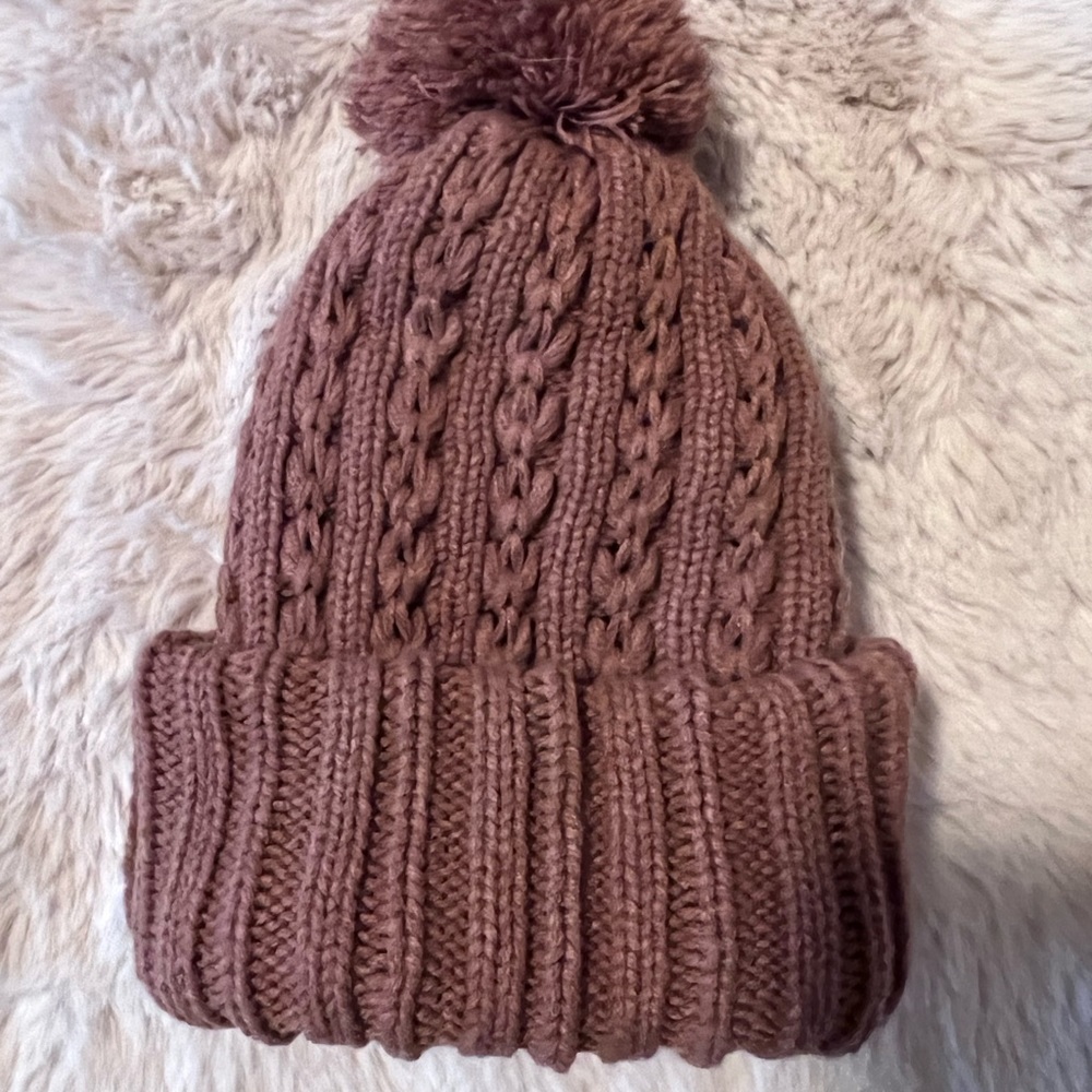 RARE Wells Lamont vintage beanie made in Korea- brown